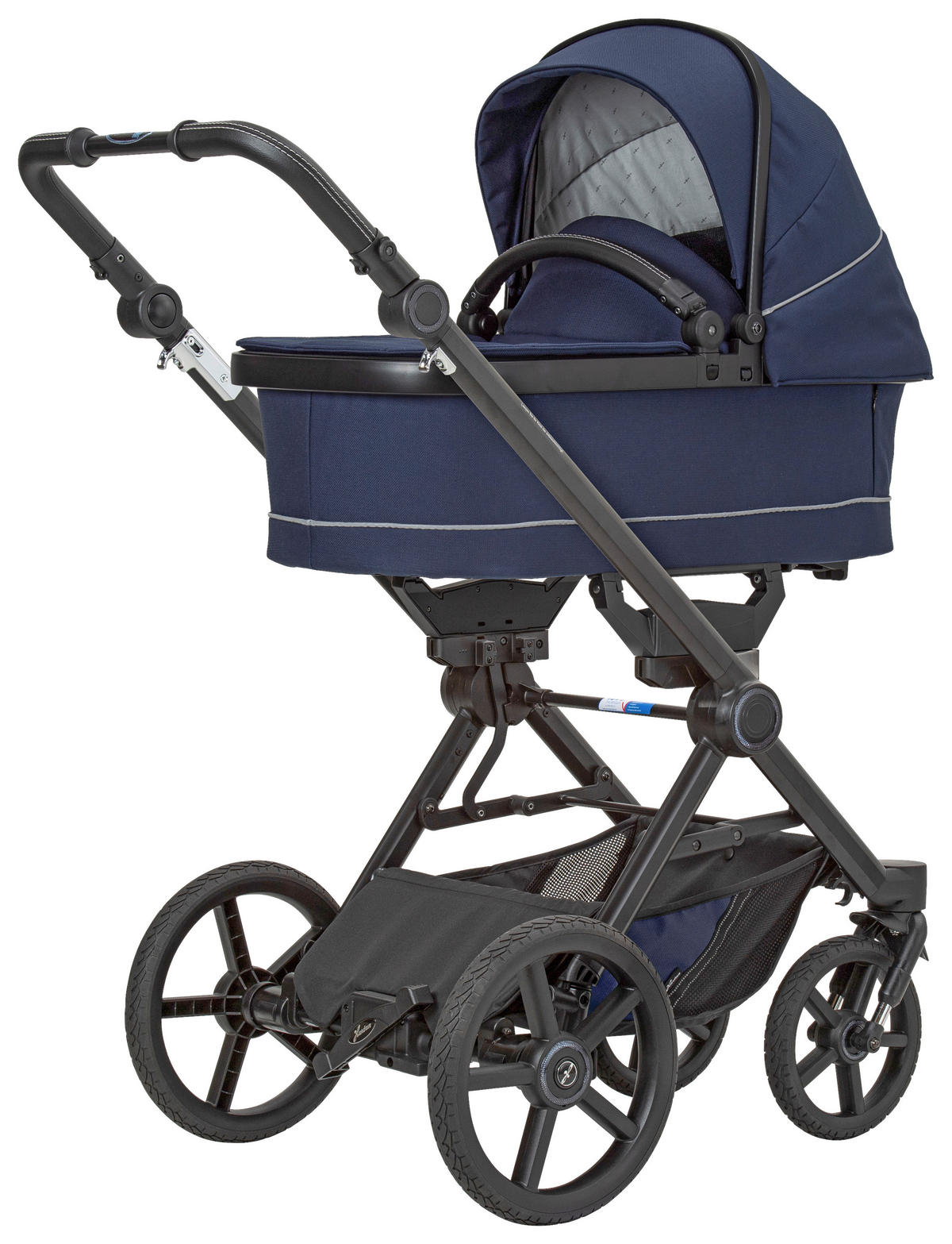 KINDERWAGENSET  Ivy GTR Outdoor  Saphir  - Schwarz/Dunkelblau, Basics, Textil (58/116/96cm) - Hartan