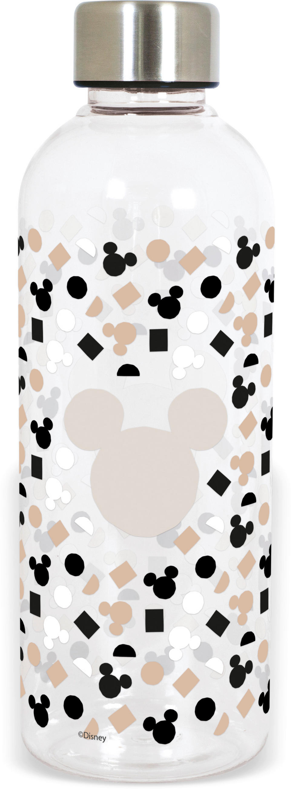TRINKFLASCHE 0,85 L  - Schwarz/Braun, Basics, Kunststoff (0,85l) - Disney