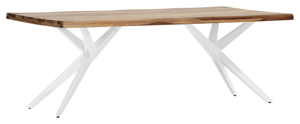 TISCHPLATTE Sheeshamfarben   - Sheeshamfarben, Design, Holz (220/100/5cm) - Landscape