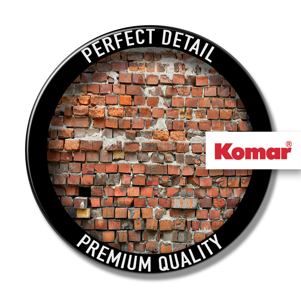 NON WOVEN-TAPET 250/250 cm  - brun, Basics (250/250cm) - Komar