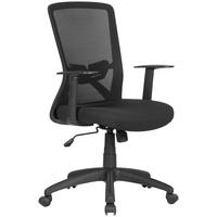 DREHSTUHL  in Schwarz  - Schwarz, MODERN, Kunststoff/Textil (52,5/95,5-103/60,5cm) - MID.YOU