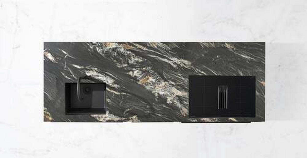 EINBAUKÜCHE   - Kaschmir, Design, Holzwerkstoff - Dieter Knoll