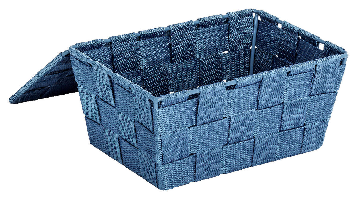 KOŠÍK petrolejová - petrolejová, Basics, plast (19/10/14cm)