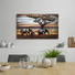 ÖLGEMÄLDE - Multicolor, Basics, Holz/Metall (120/70cm) - Monee ÖLGEMÄLDE - Multicolor, Basics, Holz/Metall (120/70cm) - Monee
