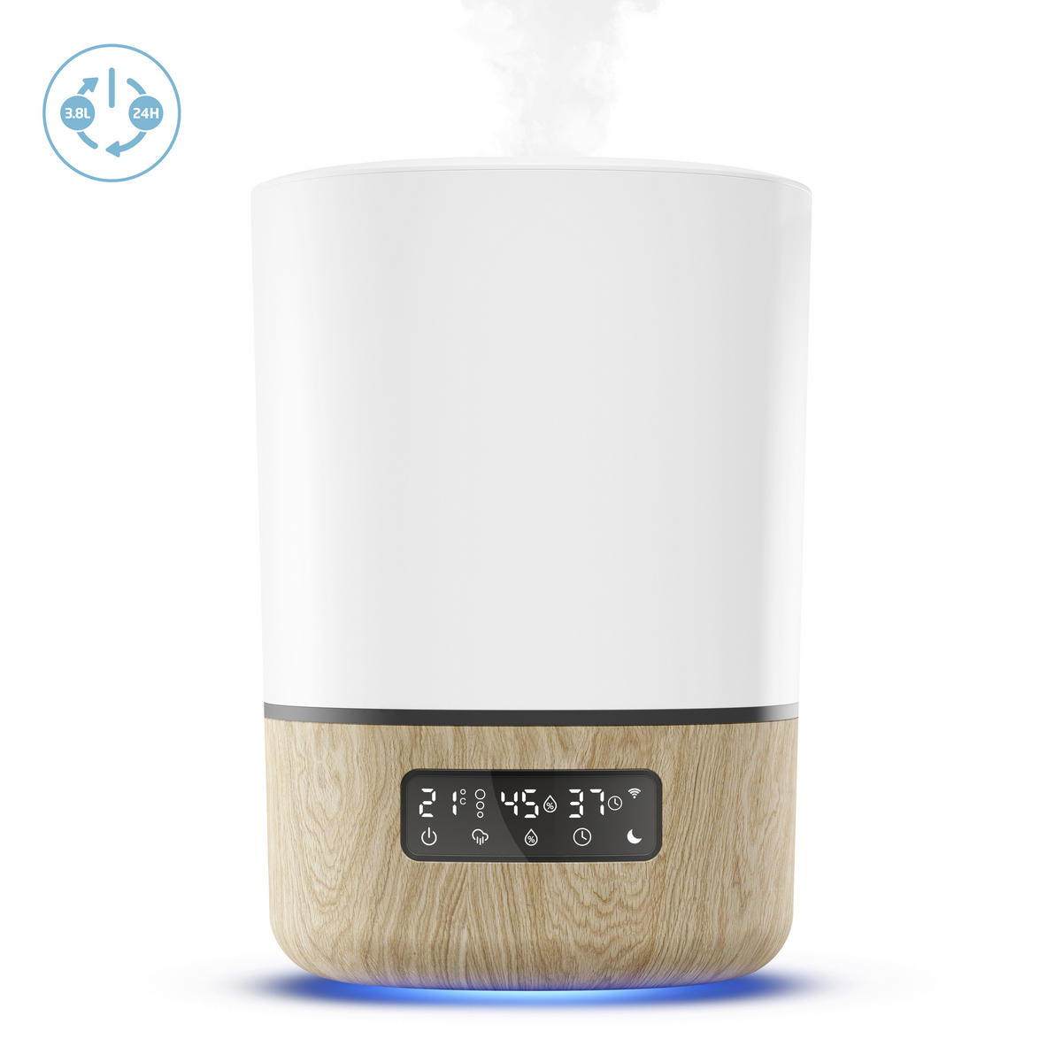 CONNECTED HOME BREATHE Connected Home  - Weiß/Naturfarben, Trend, Kunststoff/Metall - Maxi-Cosi