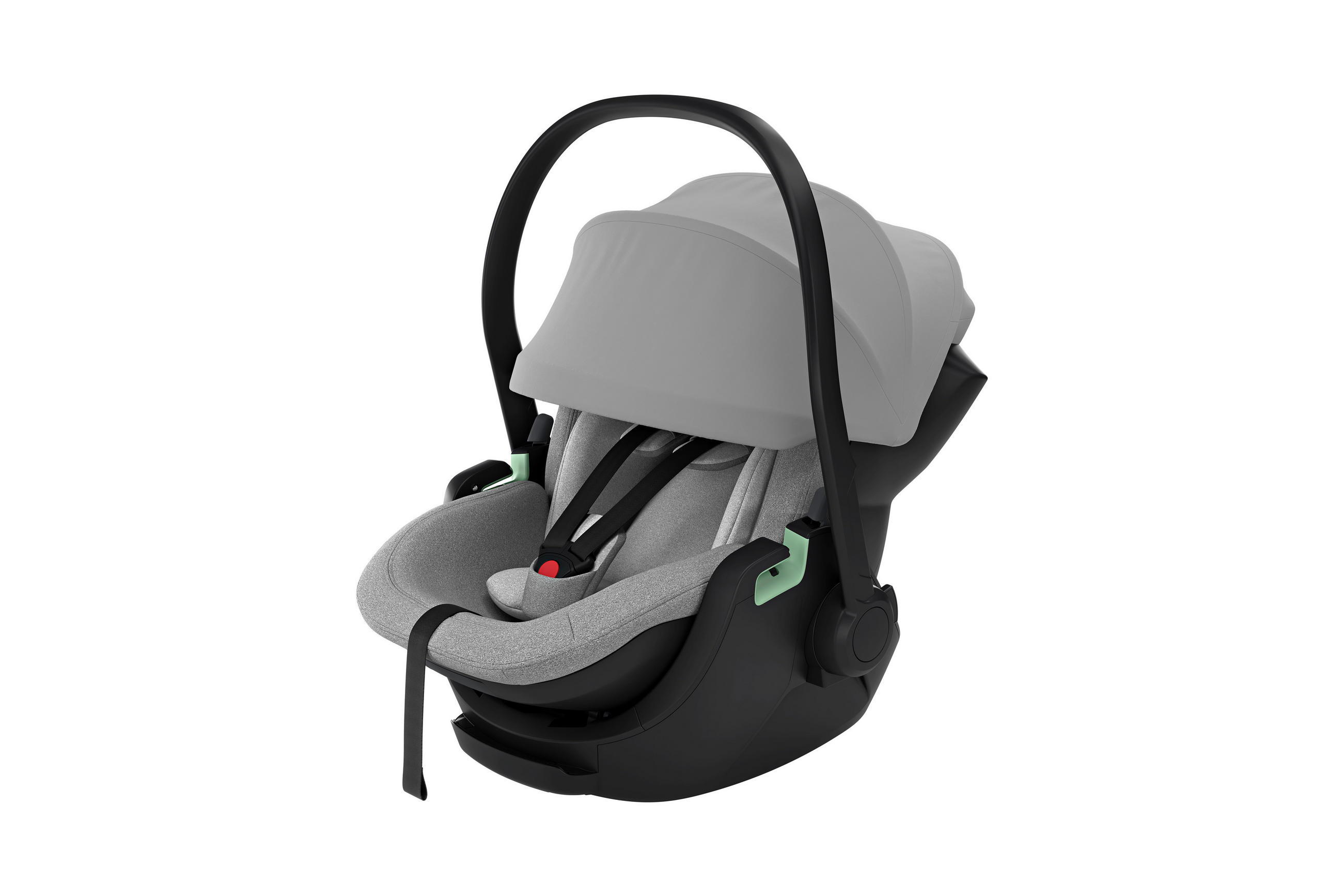 BABYSCHALE Maple Light Grey   - Hellgrau, Basics, Kunststoff/Textil (44/61/72cm) - Thule