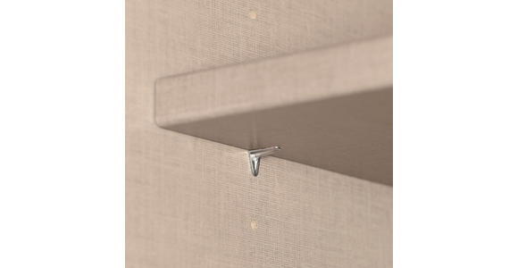 SCHWEBETÜRENSCHRANK in Weiß - Chromfarben/Weiß, KONVENTIONELL, Glas/Holzwerkstoff (361/235/68cm) - Novel