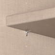 SCHWEBETÜRENSCHRANK 316/223/68 cm 4-türig Weiß  - Chromfarben/Weiß, Design, Glas/Holzwerkstoff (316/223/68cm) - Novel