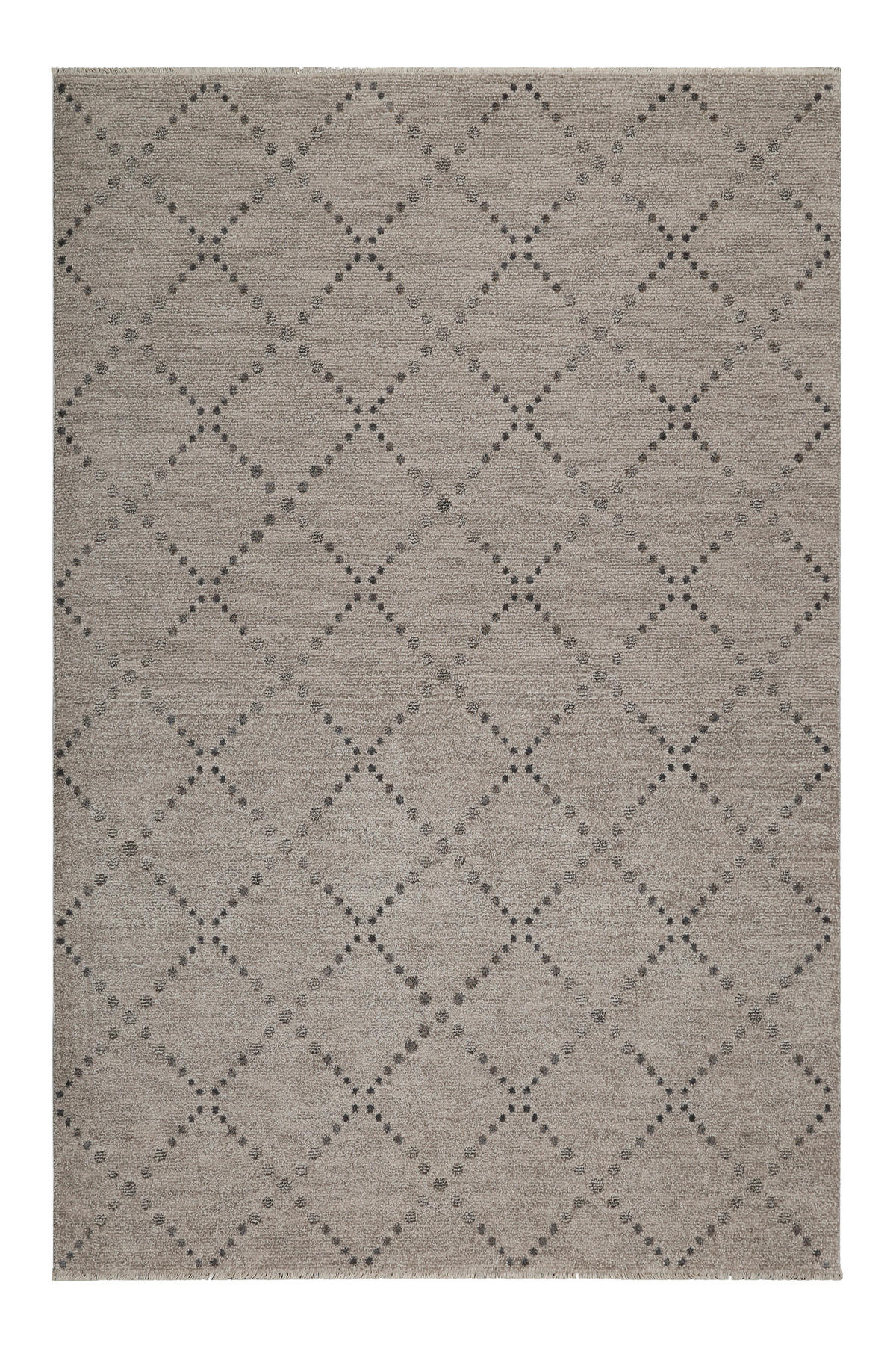 WEBTEPPICH 133/200 cm INA Creme, Grau, Beige  - Beige/Creme, Design, Textil (133/200cm) - Esprit