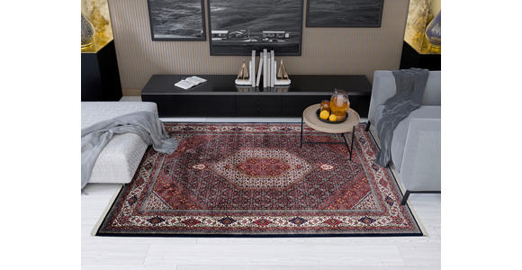 WEBTEPPICH 67/130 cm Mithras Bidjar Blau - Blau, Design, Textil (67/130cm) - Novel