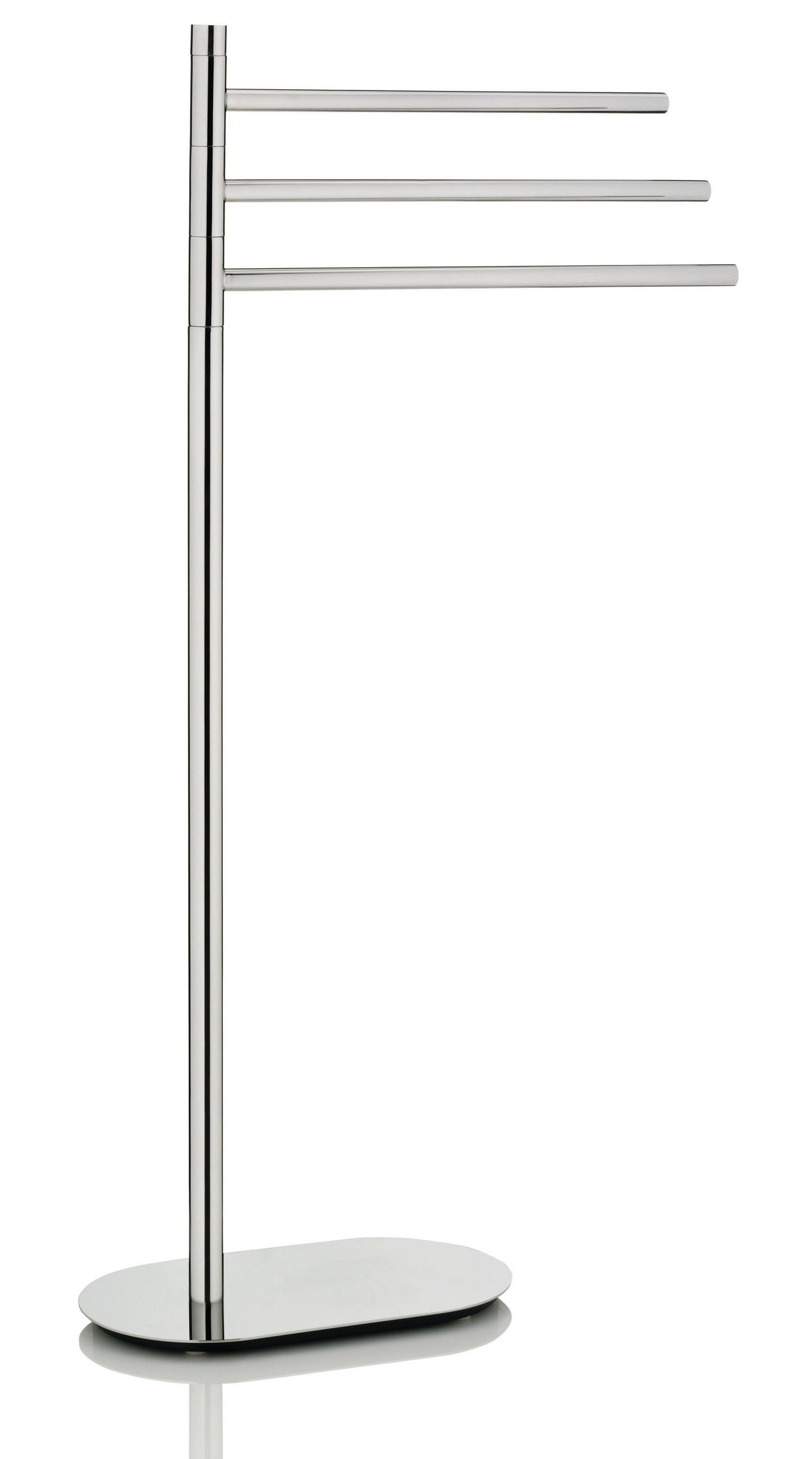 HANDTUCHHALTER  - Edelstahlfarben, KONVENTIONELL, Metall (32/18/91cm) - Kela