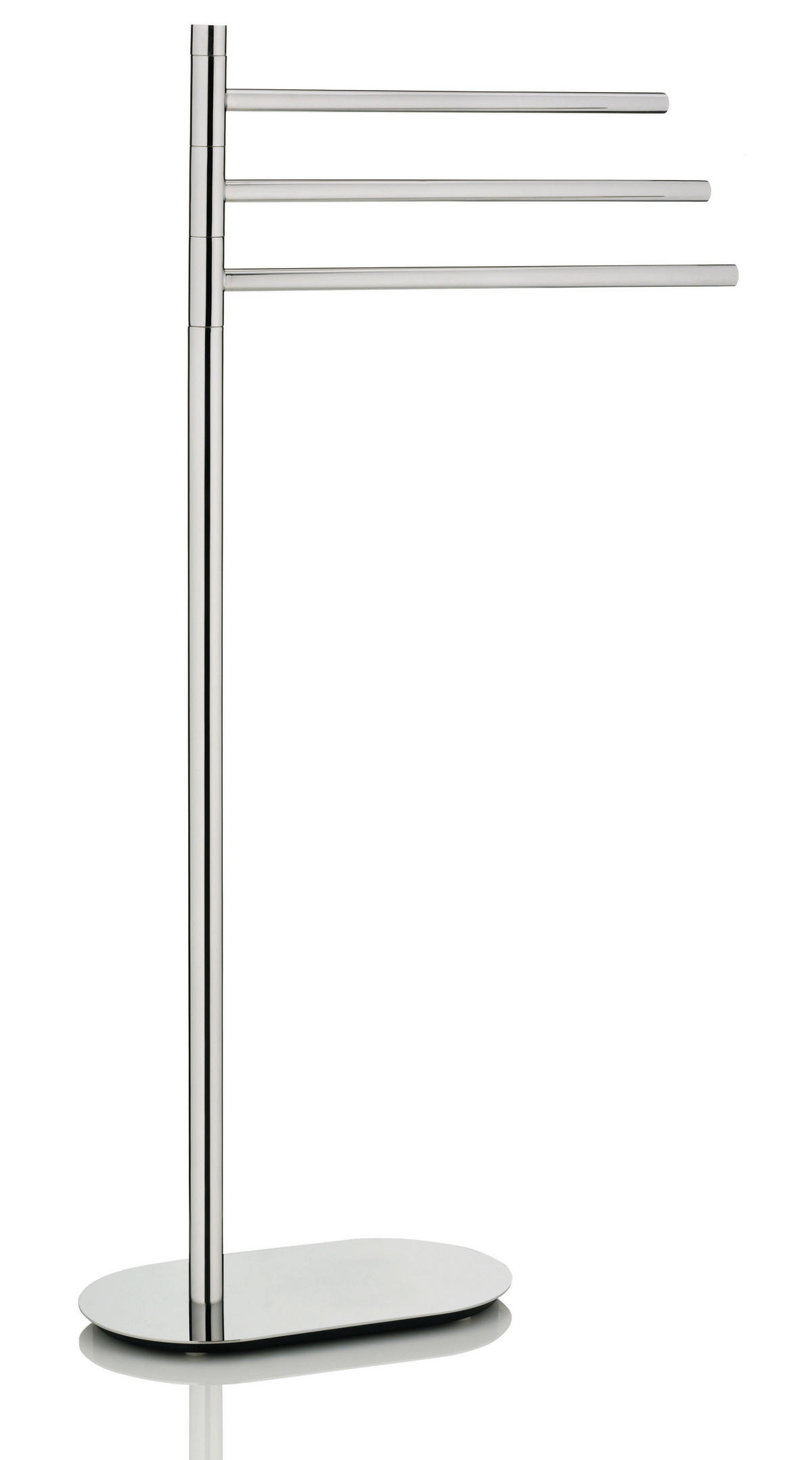 HANDTUCHHALTER  - Edelstahlfarben, KONVENTIONELL, Metall (32/18/91cm) - Kela