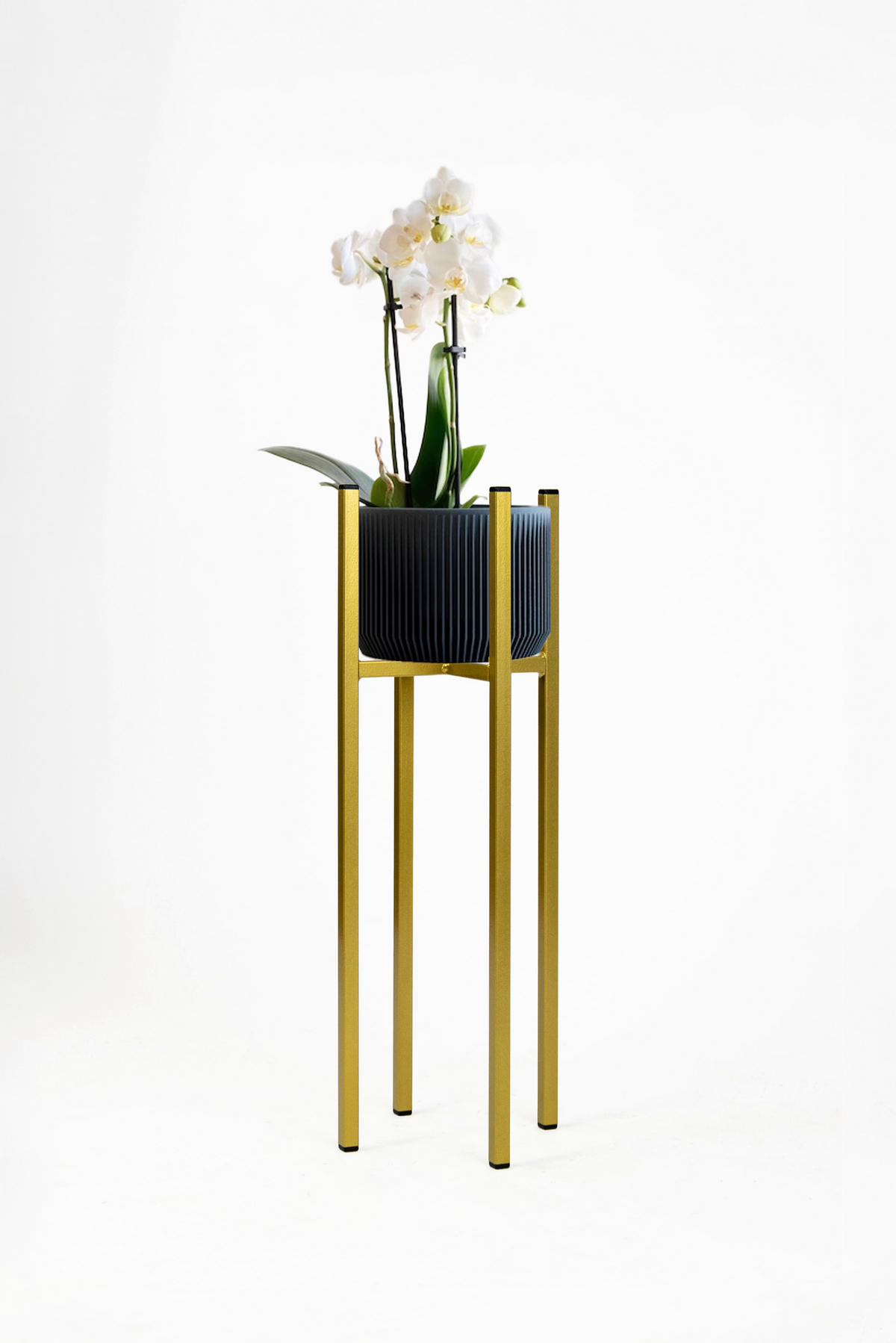 BLUMENSTÄNDER Metall  - Goldfarben, Basics, Metall (22/60/22cm)