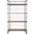 REGAL Altholz massiv Silberfarben - Silberfarben, Trend, Holz/Metall (94/158,5/41cm) - Carryhome REGAL Altholz massiv Silberfarben - Silberfarben, Trend, Holz/Metall (94/158,5/41cm) - Carryhome