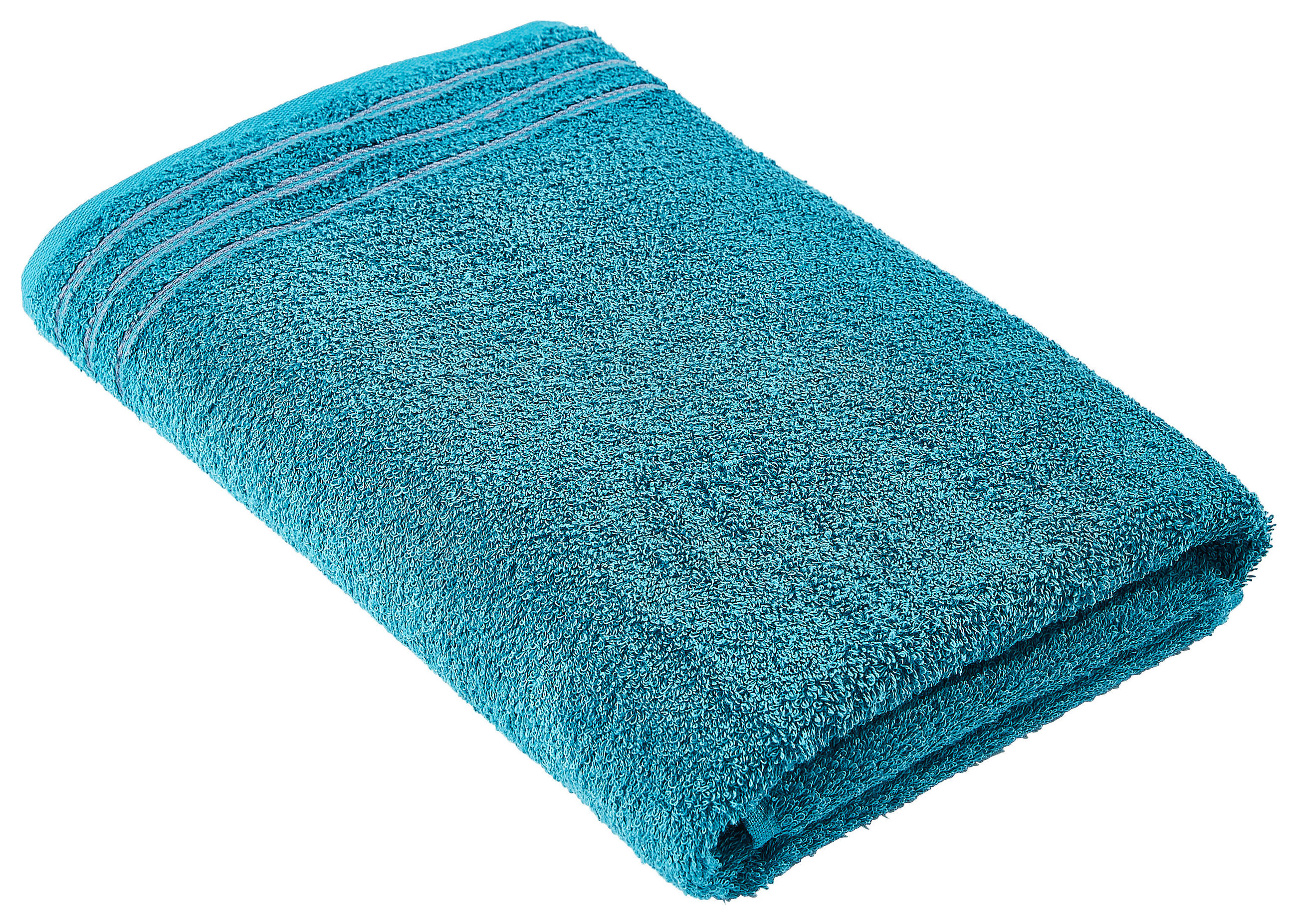 DUSCHTUCH 67/140 cm Grossetto  - Türkis, Basics, Textil (67/140cm) - Vossen