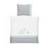 BABYBETTWÄSCHE 80/80 cm - Türkis/Weiß, Basics, Textil (80/80cm) - My Baby Lou BABYBETTWÄSCHE 80/80 cm - Türkis/Weiß, Basics, Textil (80/80cm) - My Baby Lou
