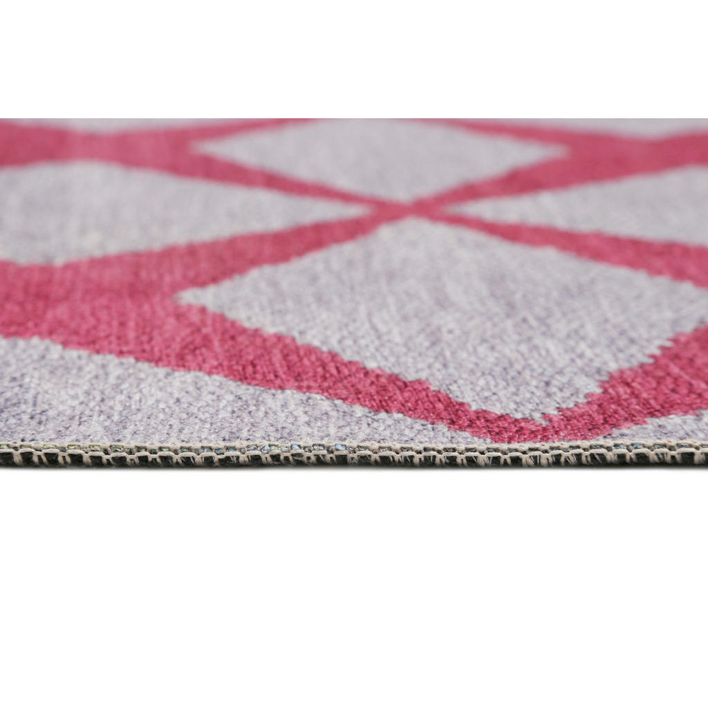 Thumbnail - Esprit Flachwebeteppich Caledon, Bordeaux, Sand, Textil, Graphik, rechteckig, 60x100 cm, Hohenstein, Oeko-Tex® Standard ...