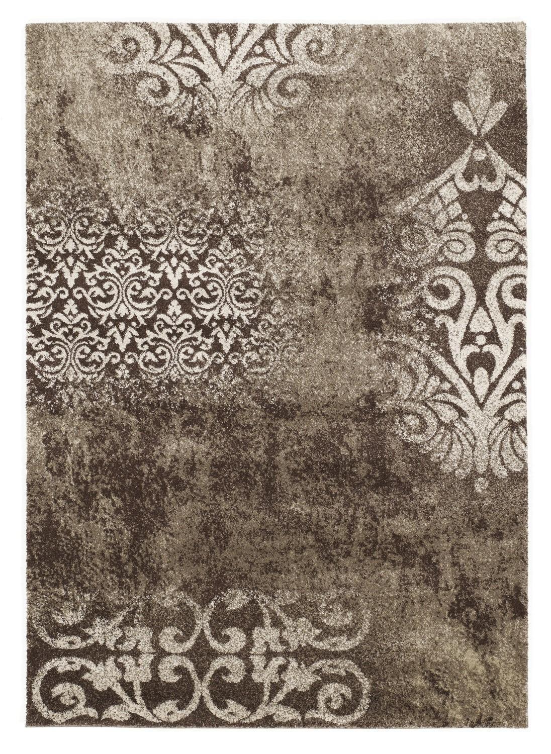 VINTAGE-TEPPICH 65/130 cm Monte Trend Braun  - Braun, Trend, Textil (65/130cm) - Novel