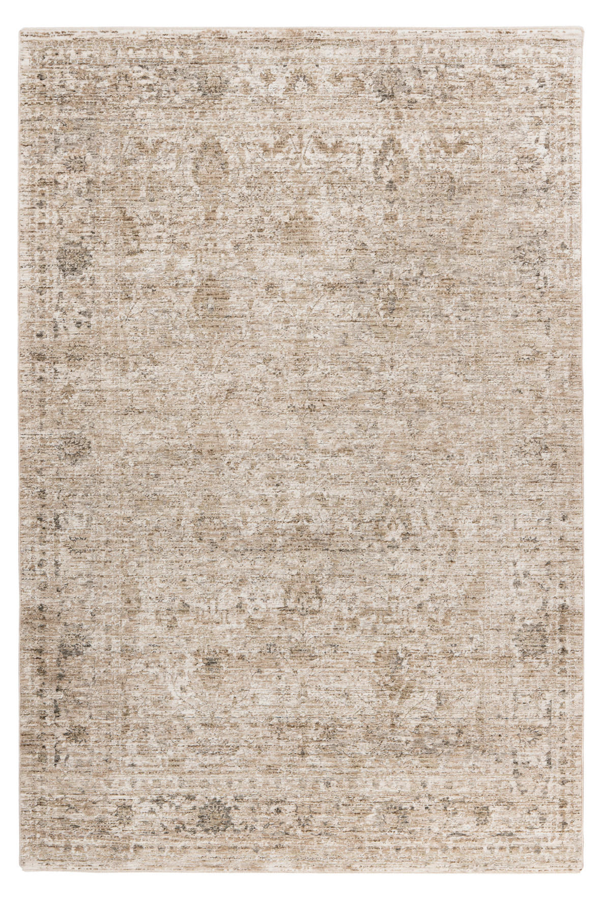 VINTAGE-TEPPICH 80/150 cm My Everest Beige  - Beige, Basics, Textil (80/150cm) - Obsession