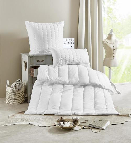 GANZJAHRESDECKE  Inspiration  200/200 cm   - Weiß, Design, Textil (200/200cm) - Centa-Star