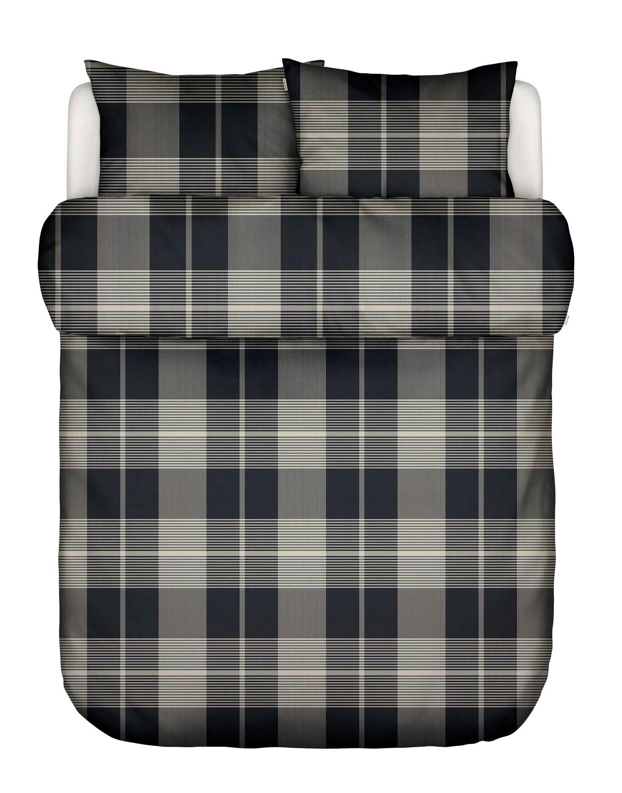BETTWÄSCHE Alvar Flanell 200/220 cm  - Schwarz, KONVENTIONELL, Textil (200/220cm) - Marc O'Polo