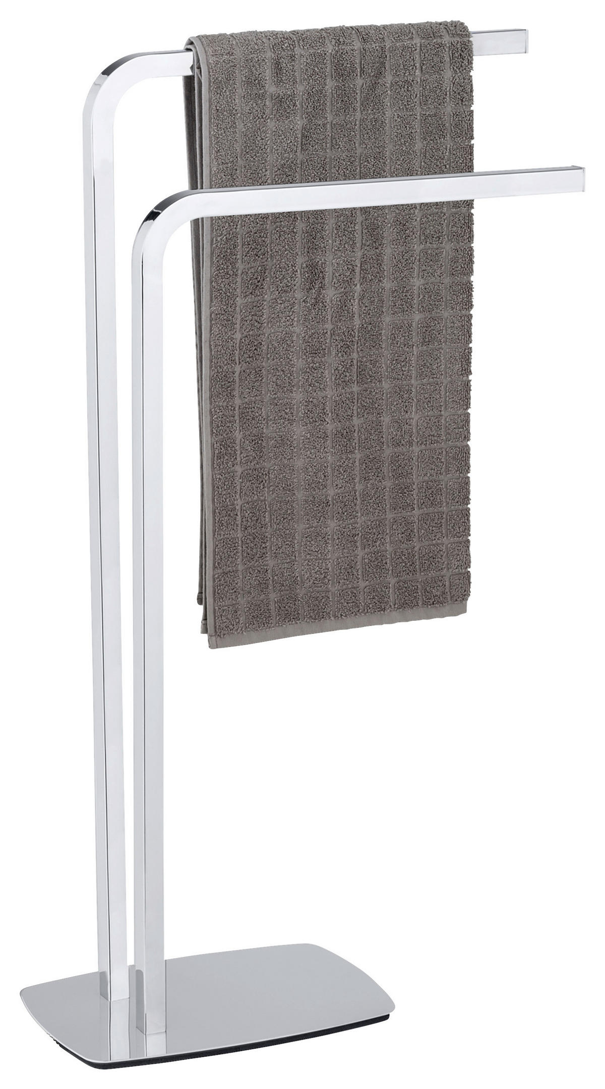 HANDTUCHSTÄNDER - Chromfarben, KONVENTIONELL, Metall (20/46,5/81,5cm) - Schöner Wohnen