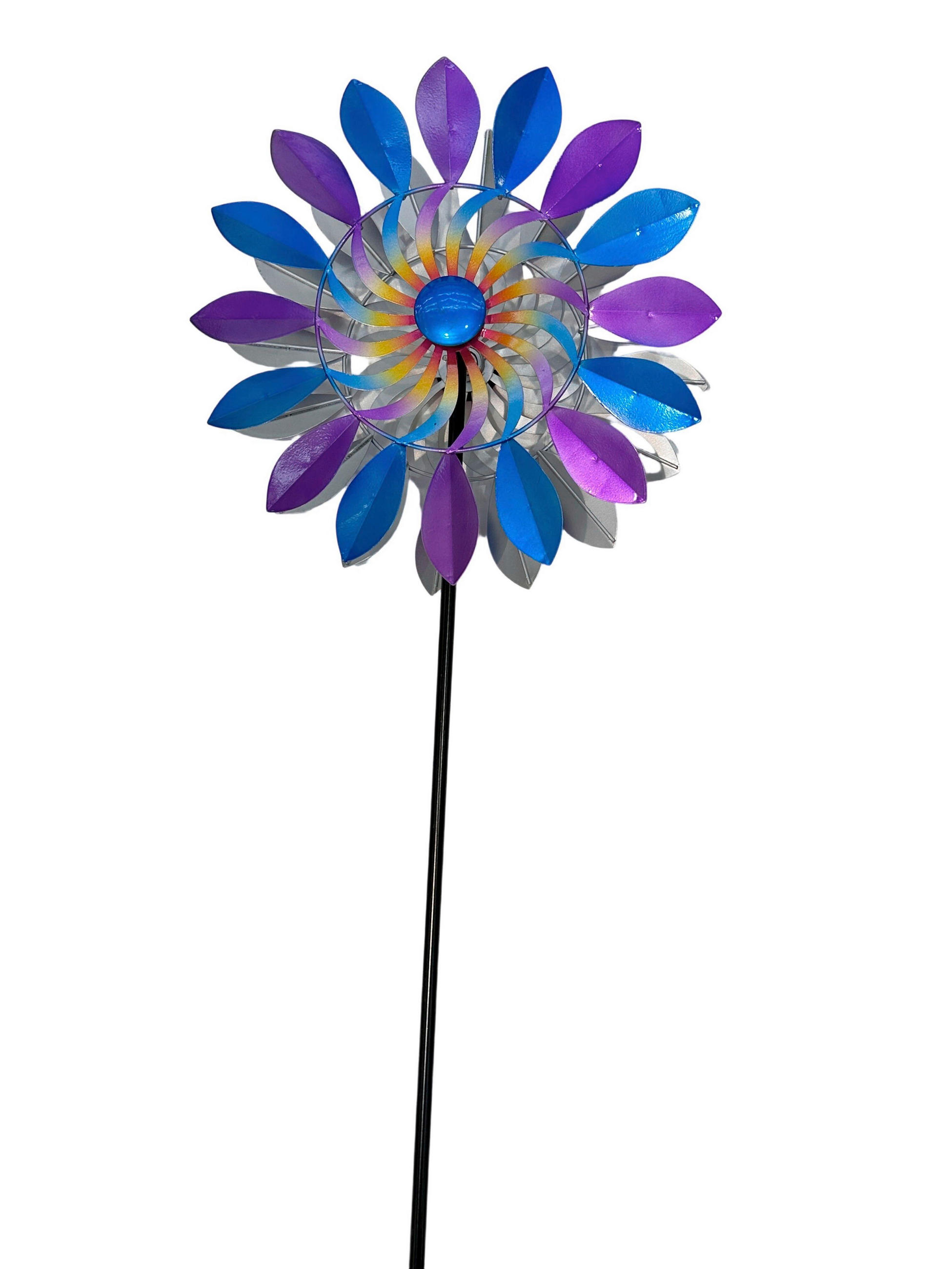 SZÉLKERÉK - lila/narancs, Lifestyle, fém (34/125/13,5cm)