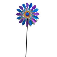 SZÉLKERÉK - lila/narancs, Lifestyle, fém (34/125/13,5cm)