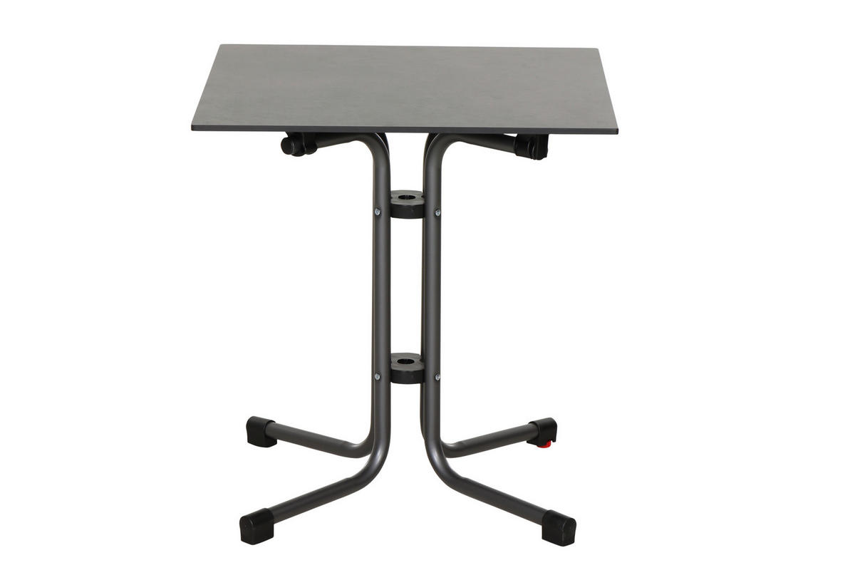 GARTENGARNITUR 3-teilig  - Anthrazit, Basics, Holzwerkstoff/Kunststoff (65/80/65cm) - Siena Garden