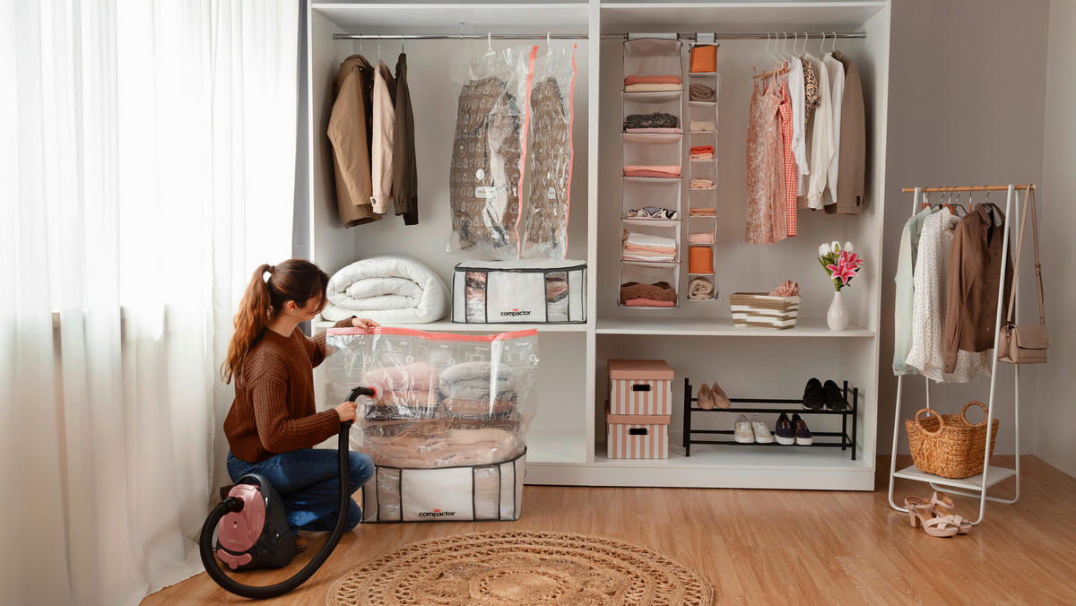 TAŠKA NA USCHOVÁNÍ - průhledné, Lifestyle, plast (70/145cm)