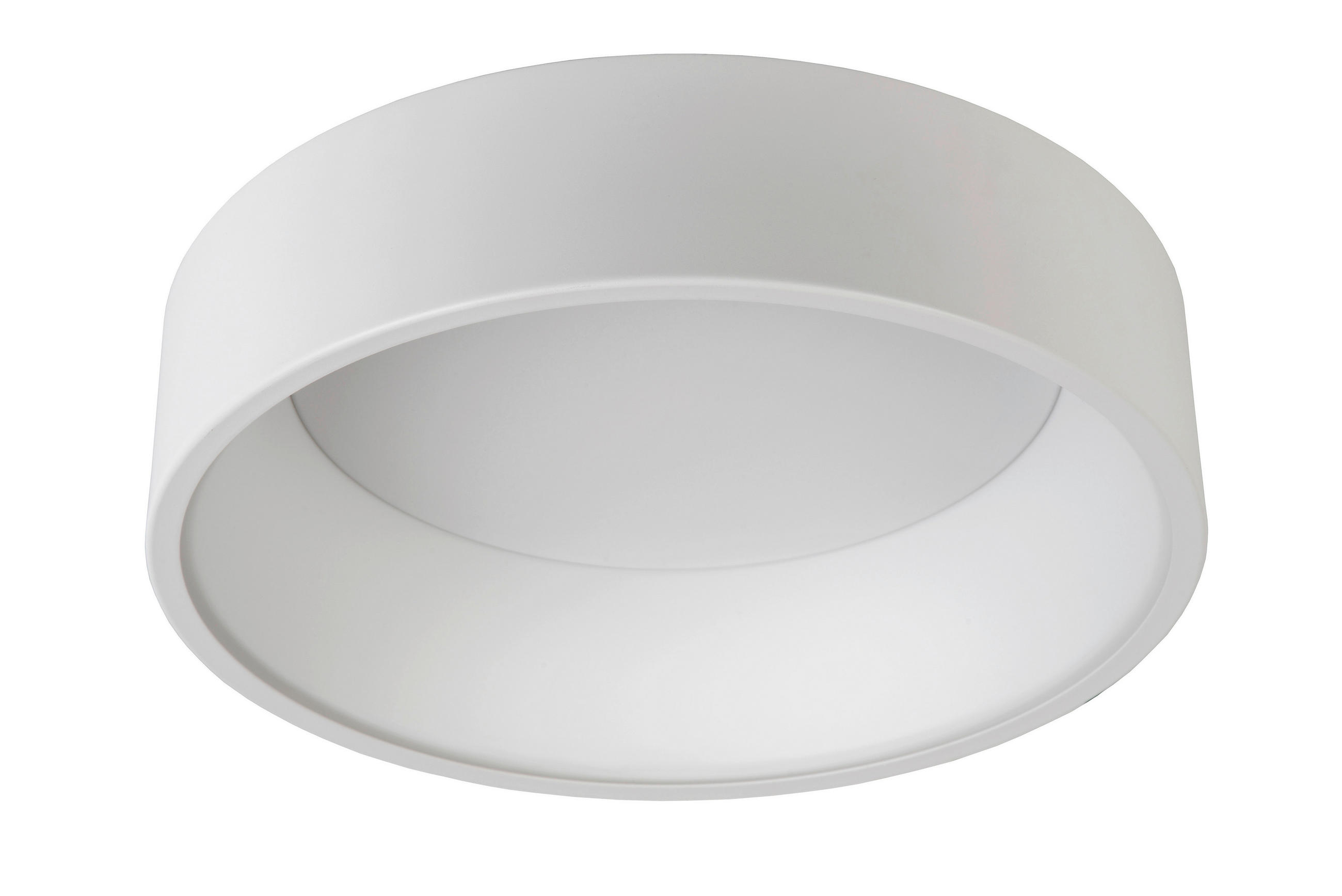 LED-DECKENLEUCHTE Talowe Led 45.5/45.5/13 cm   - Weiß, Basics, Metall (45.5/45.5/13cm) - Lucide