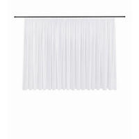 FERTIGSTORE  transparent  450/175 cm   - Weiß, Basics, Textil (450/175cm)