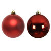 CHRISTBAUMKUGEL-SET 2,5 cm 24-teilig  - Rot, KONVENTIONELL, Glas (2,5cm)