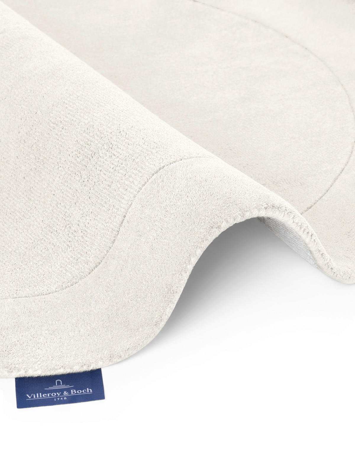 WOLLTEPPICH 160 cm 1812 Creme organisch  - Creme, KONVENTIONELL, Textil (160cm) - Villeroy & Boch
