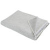 PLAID LEELA 140/200 cm  - Grau, Basics, Textil (140/200cm) - Bio:Vio