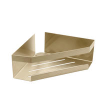 DUSCHABLAGE - Goldfarben, KONVENTIONELL, Metall (28,5/8/18cm) - Schöner Wohnen