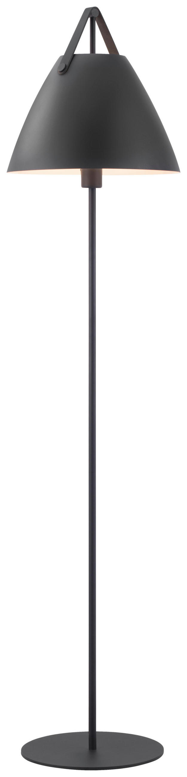 STEHLEUCHTE 36/153,7 cm    - Schwarz, Design, Metall (36/153,7cm) - Nordlux