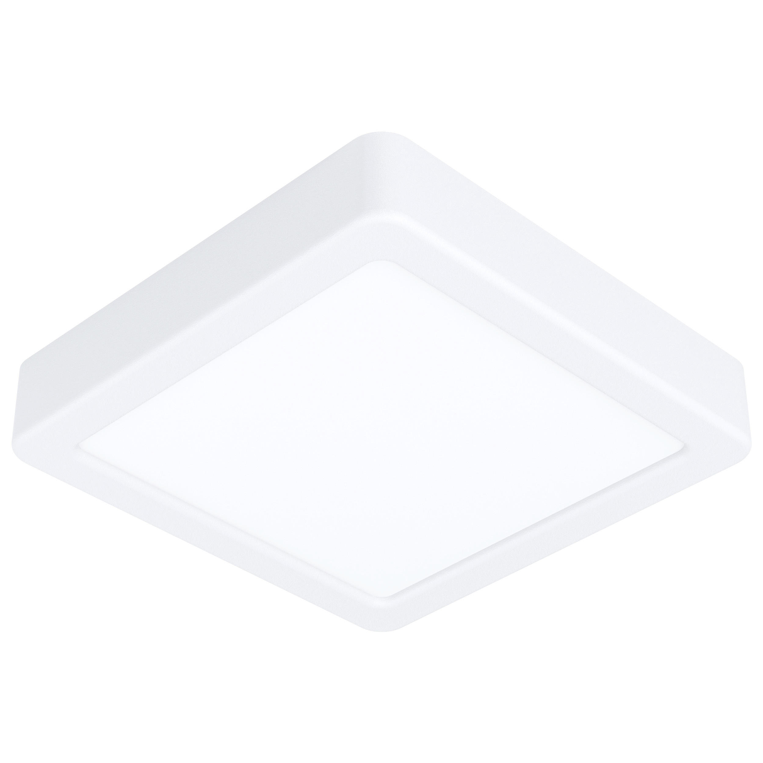 LED-DECKENLEUCHTE 16/16/2,8 cm   - Weiß, Basics, Kunststoff/Metall (16/16/2,8cm) - Novel