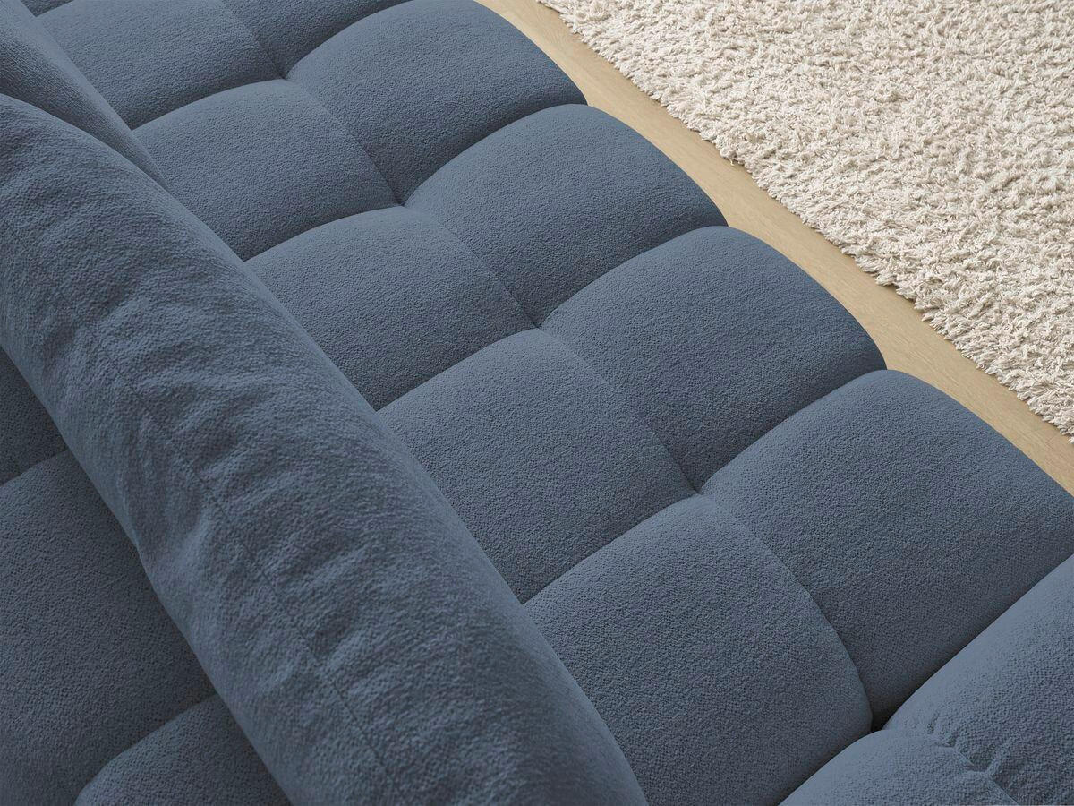 SCHLAFSOFA Flachgewebe Dunkelblau  - Schwarz/Dunkelblau, MODERN, Kunststoff/Textil (278/115/90cm)