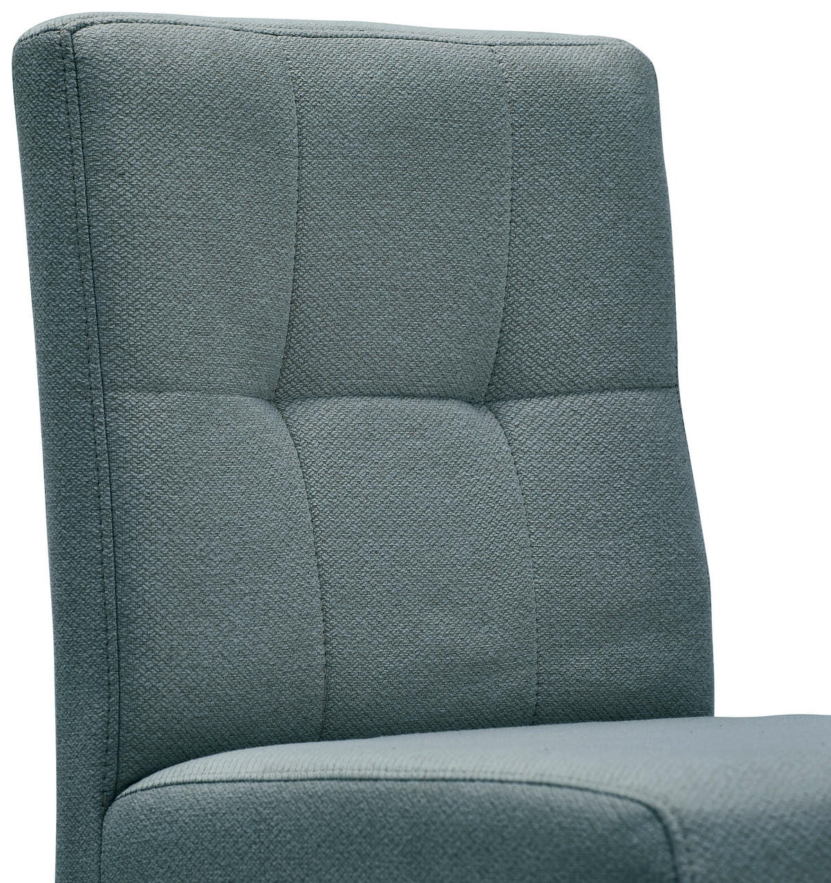 BARHOCKER Webstoff Schwarz, Jadegrün Eisen Stoffauswahl  - Jadegrün/Schwarz, Design, Textil/Metall (42/102/50cm) - home24