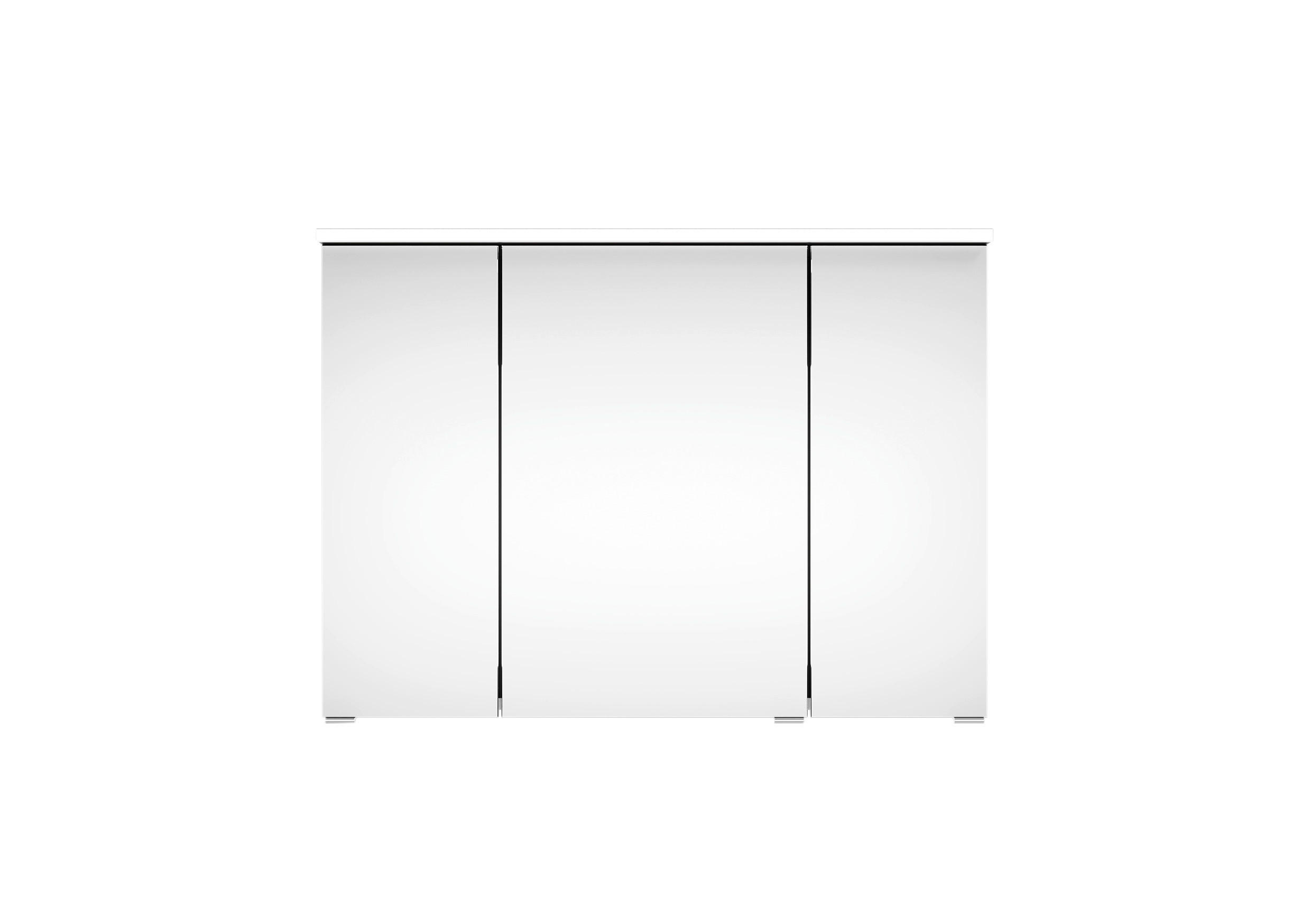 BADEZIMMER  in 120 cm  - Weiß Hochglanz/Weiß, KONVENTIONELL, Keramik/Holzwerkstoff (120cm) - Puris