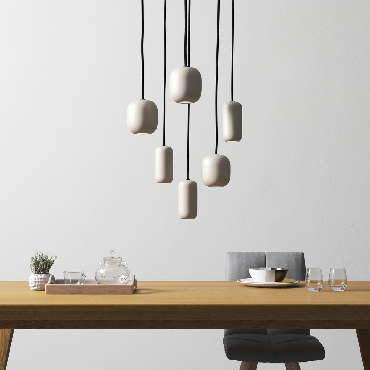 STEHLEUCHTE Paris 28/147 cm   - Sandfarben, Basics, Metall (28/147cm) - Brilliant