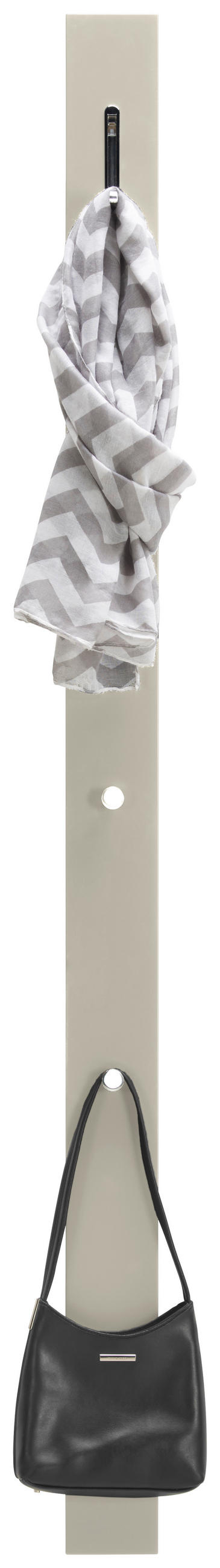 GARDEROBENPANEEL  in 10/165/5 cm  - Sandfarben, Design, Holzwerkstoff/Metall (10/165/5cm) - Moderano