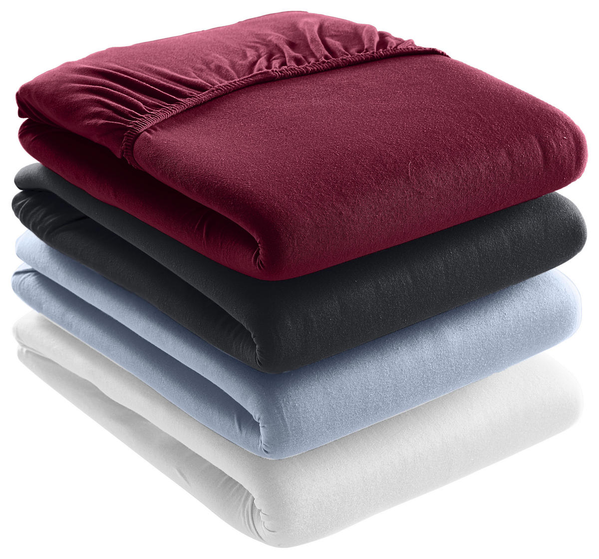 Flanell-Spannleintuch 100/200 cm Biber  - Anthrazit, KONVENTIONELL, Textil (100/200cm) - Esposa