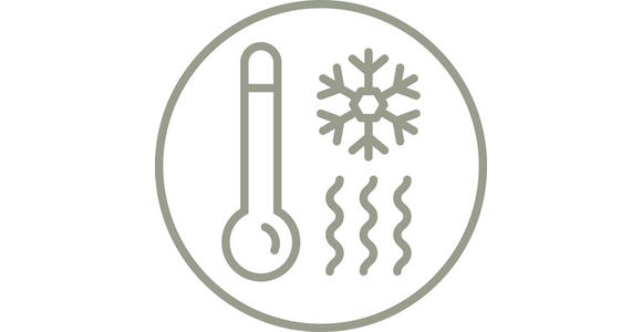 WINTERDECKE 140/200 cm Klimakomfort  - Creme, Basics, Textil (140/200cm) - Sleeptex