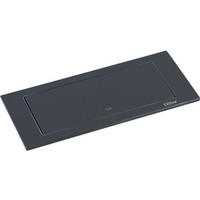 STECKDOSENELEMENT - Schwarz, Basics, Kunststoff (29,3/18,8/15,5cm) - HKT