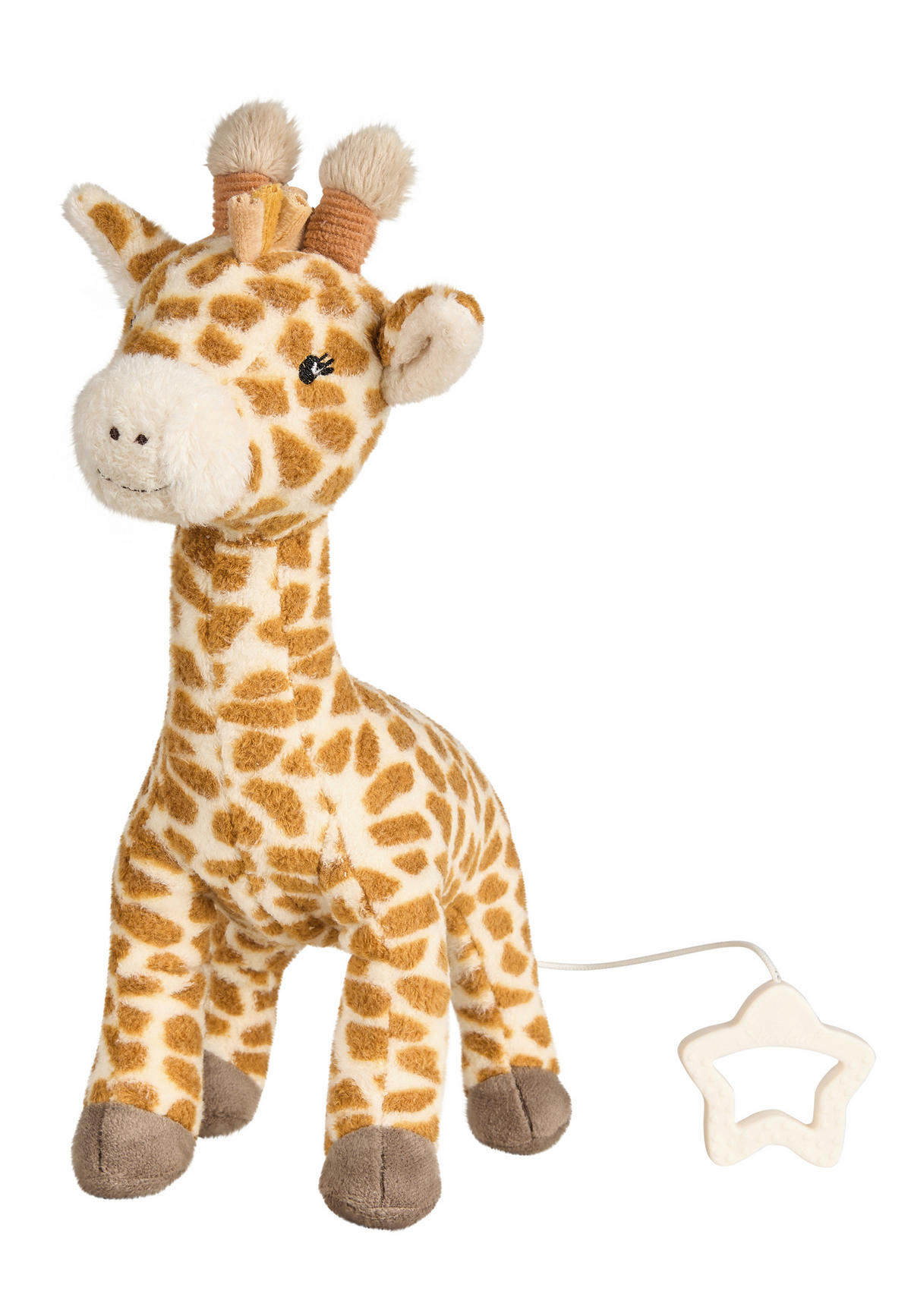 SPIELUHR Giraffe Kaya 27/23/7 cm  - Dunkelgelb, Basics, Textil (27/23/7cm) - Sterntaler