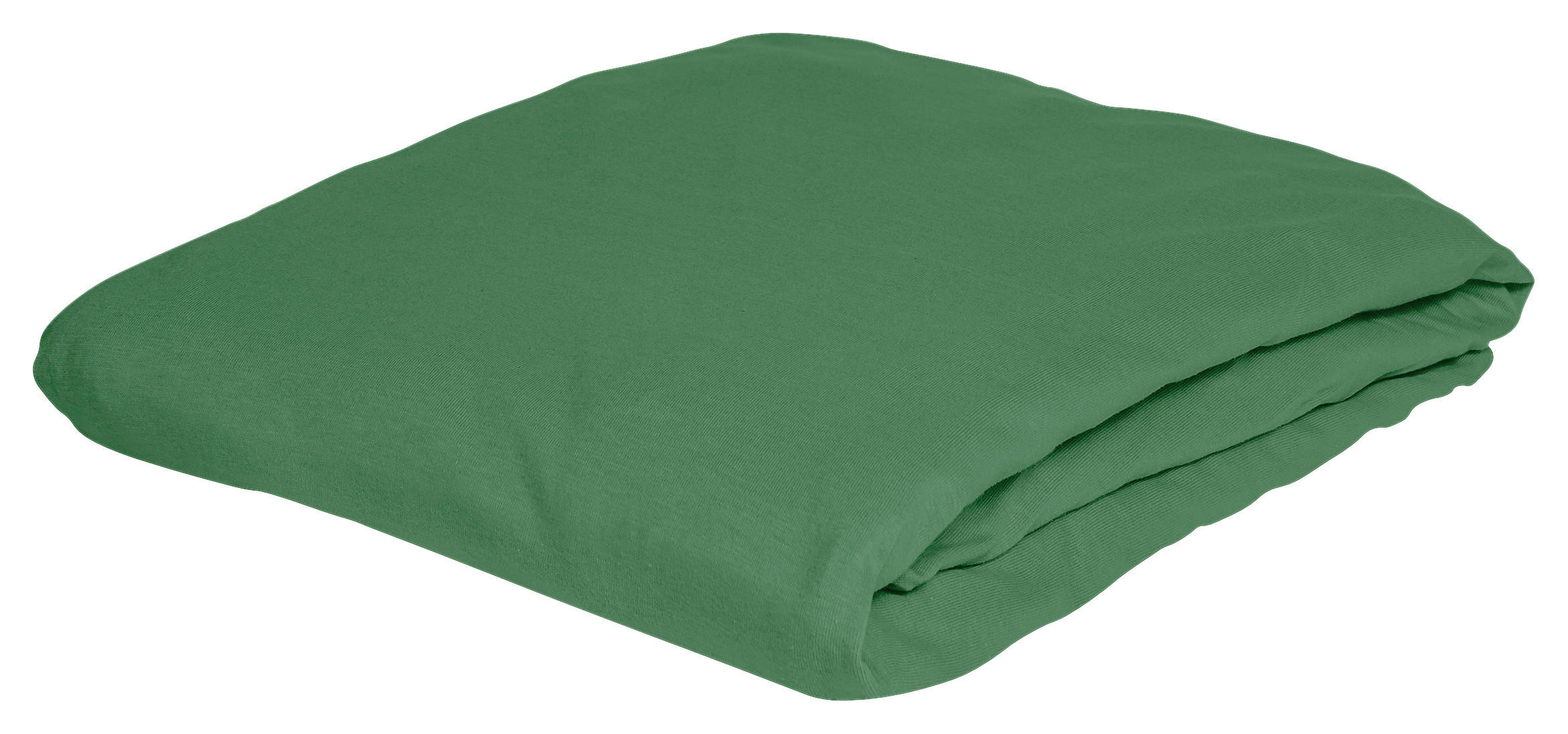 SPANNBETTTUCH Jersey 150/200 cm  - Dunkelgrün, KONVENTIONELL, Textil (150/200cm) - Irisette