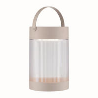 SOLARLEUCHTE 14/22 cm   - Sandfarben, Trend, Kunststoff (14/22cm) - Nordlux