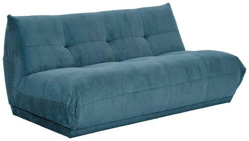 SOFAELEMENT in Cord Petrol  - Petrol, Trend, Textil (180/80/112cm) - Livetastic